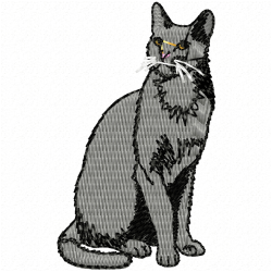 Cats Embroidery Design 2 Cats Embroidery Design 2